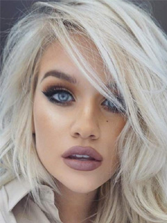 Platinum blonde