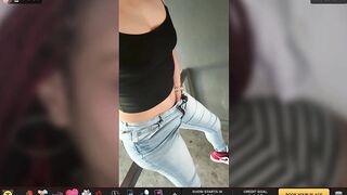 Ebony Rubs in apartment complex