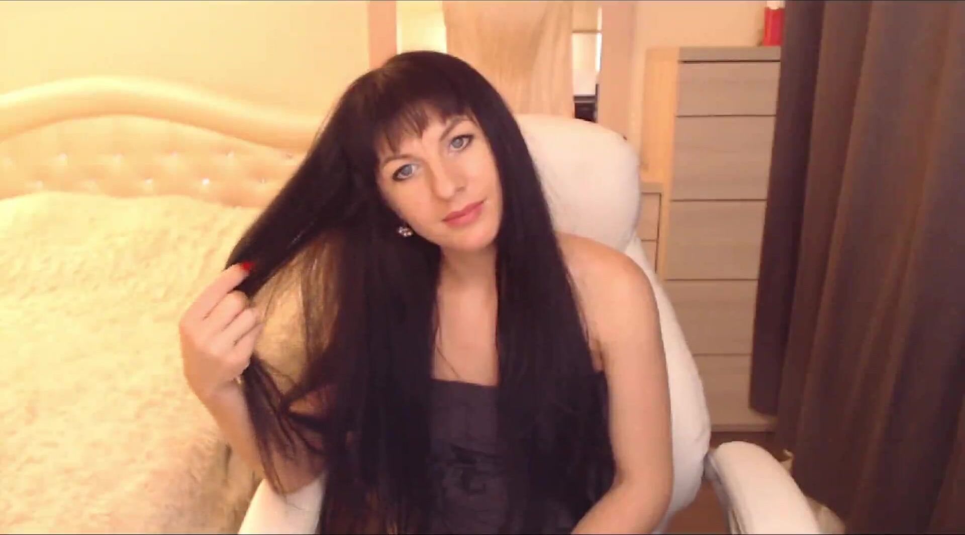 Small Tits Brunette Tamarra Roman Sexy Typin'n Teasin'