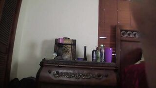 Busty Babe gets naked and shakes her big ass