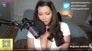 Sucks Her Own Nipples