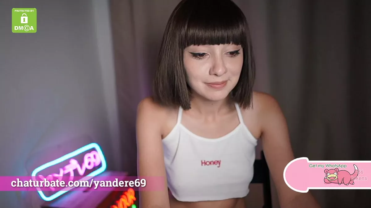 Yandere69 Short-haired Brunette Teen Non-Nude