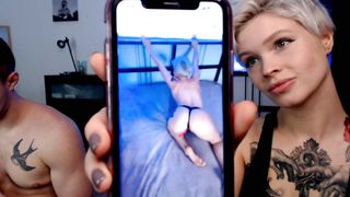 sex_revolution sexy short-haired blonde teen couple