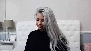 CandeeLords cute platinum blonde coed