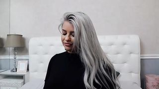 CandeeLords cute platinum blonde coed