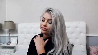 CandeeLords cute platinum blonde coed