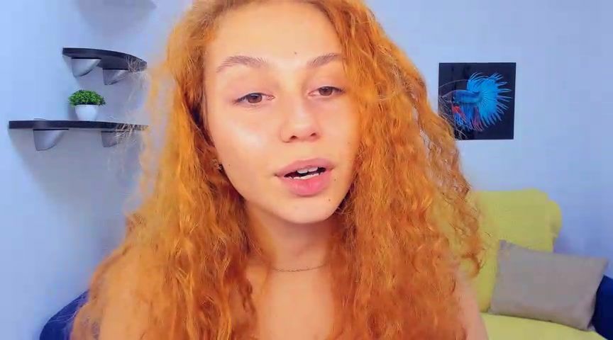 Milagrante Cute Curly Haired Redhead Webcam Chat