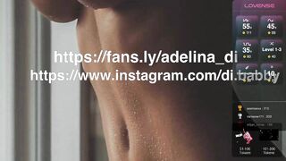 Screenshot from adelina_di's live webcam sex show video
