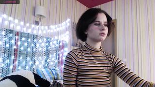 nora__nash - Short haired girl flash her young tits
