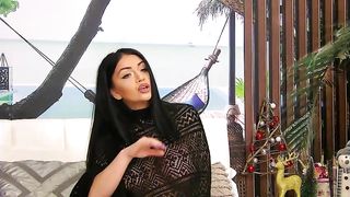 SophyDavis -  Hot Lipped Brunette With Big Tits