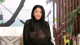 SophyDavis -  Hot Lipped Brunette With Big Tits