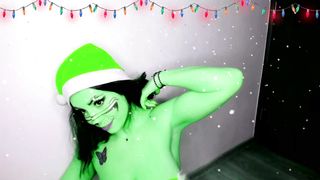 alledoll - Painted christmas chick webcam chat