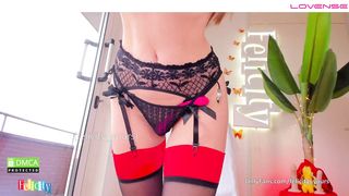 felicity_yours - Skinny girl in sexy lace lingerie and stockings