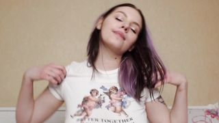 heilyelise - Beautiful teen girl showing her panties