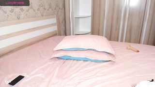 misatoo - Long legged Asian shoving huge dildo into her pussy enjoying toy up her ass at the same time
