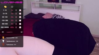 nina123emily - Lustful bitch with blue hair showing her big boobs