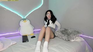 sugar_troubl3 - Shy schoolgirl shoved toy in her pussy on camera