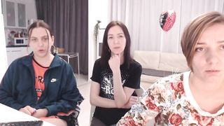 BugaGirls - Three amateurs looking forward to do dirty things in front of the camera