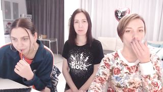 BugaGirls - Three amateurs looking forward to do dirty things in front of the camera