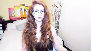 RosieWilson - Busty long haired cutie's webcam chat