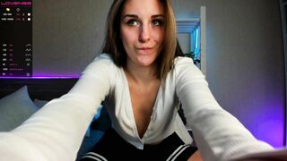 liass_molly - Naughty babe flashing toy inside pussy underneath her skirt