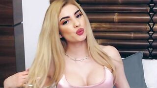 HillaryPorter - Naughty busty blonde doll's webcam chat