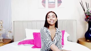 RebeccaJacquot - Lovely horny mulatta's cam show
