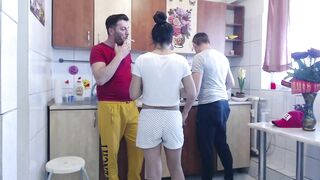 iuliana32 - Perverted husband invited his friend to have fun with his wife