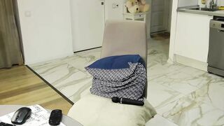 emilia_milk - Blonde angel teasing pussy with vibratoy