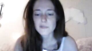 pettyinpink - Slim tattooed brunette's webcam chat