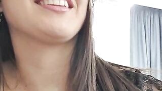 CassyTorres - Busty pretty brunette's webcam show