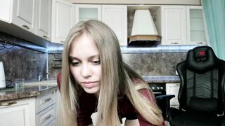 brightrays__ - Pretty blonde baby showing awesome tight bum