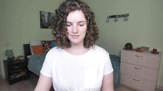 ChristinaAndrews - Curly haired cutie's cam video