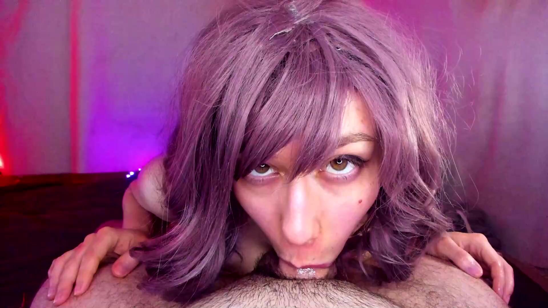 Kissasun - Deep blowjob cam video