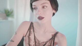madame_audd - Exquisite slim beauty in transparent lingerie