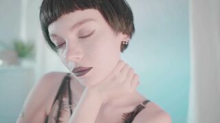 madame_audd - Exquisite slim beauty in transparent lingerie