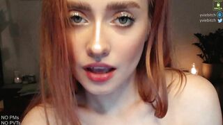 _yvie_ - Lustful blue eyed beauty's cam video