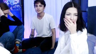_love_sex_dreams_ - I'd join those guys to plunge my dick into those girls' mouths!