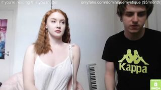 dominiquemystique - Lucky guy, I'd fuck this cutie non stop!