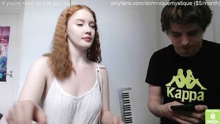 dominiquemystique - Lucky guy, I'd fuck this cutie non stop!