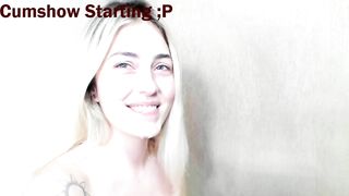 dexandlily - Blondie swallowing cock