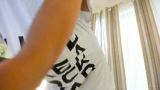 aleishajones - Horny brunette pleasuring pussy