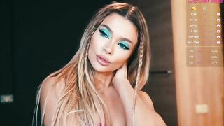 slemgem - Hot blondie licking erotically big dildo