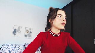 sweetshiro - Pretty babe rubbing her hairy pussy