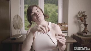 claire_moulin - Amazing big tits flash!