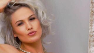 KylieHamilton - Gorgeous lustful blonde naked in bed