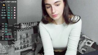 candyroxxx - Pretty young brunette flashing fantastic firm boobs