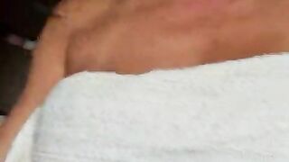 AngelinaKalia - Topless booty brunette's webcam video