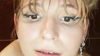 EsteleDames - Busty horny blonde naked in bath