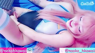 naoko-mori - Naughty tattooed hottie's cam video